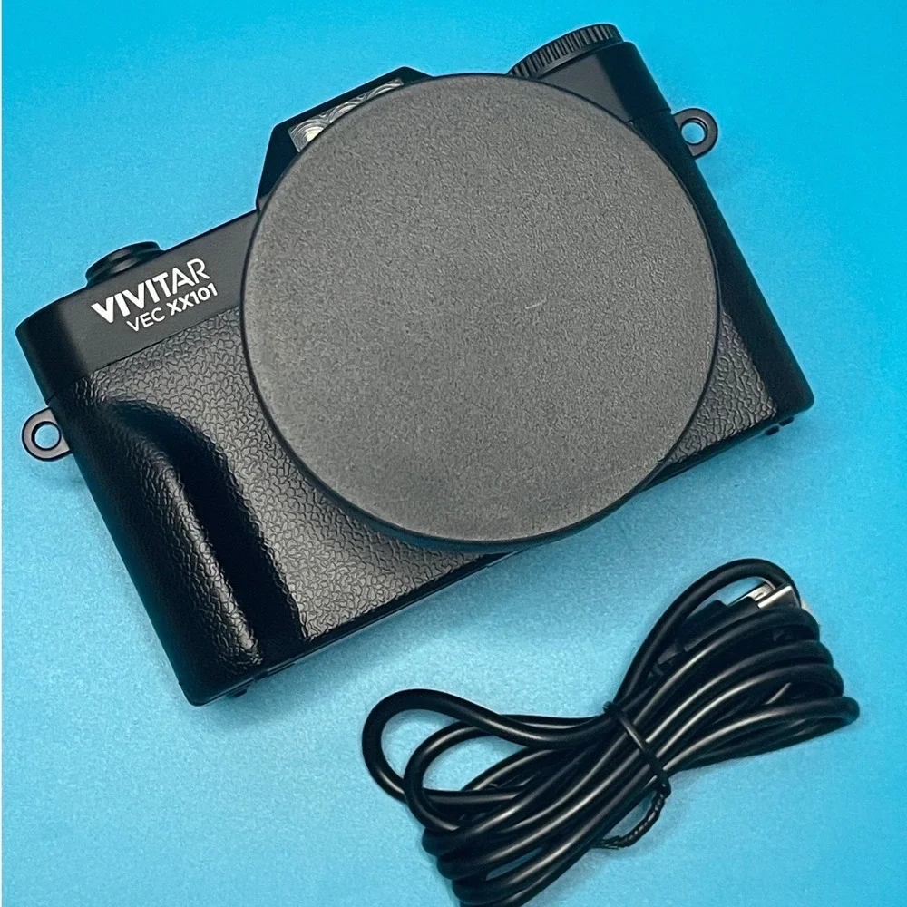 Vivitar VEC XX101 Digital Camera 16X Zoom 52mm Macro Wide Angle Lens New Black
